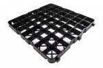 Kratka trawnikowa krata parkingowa N50 czarna 50x50cm 50mm - 20 szt.